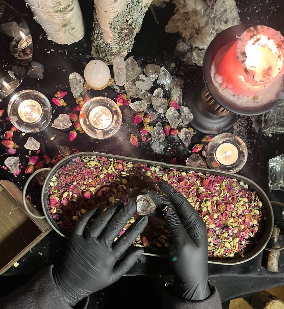 Bergkristall — Artefakt der Liebesanziehung — Foto 4 von 6